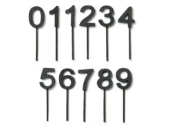 Nummer 0-9 Geburtstag -Heimdekoration 11586 high