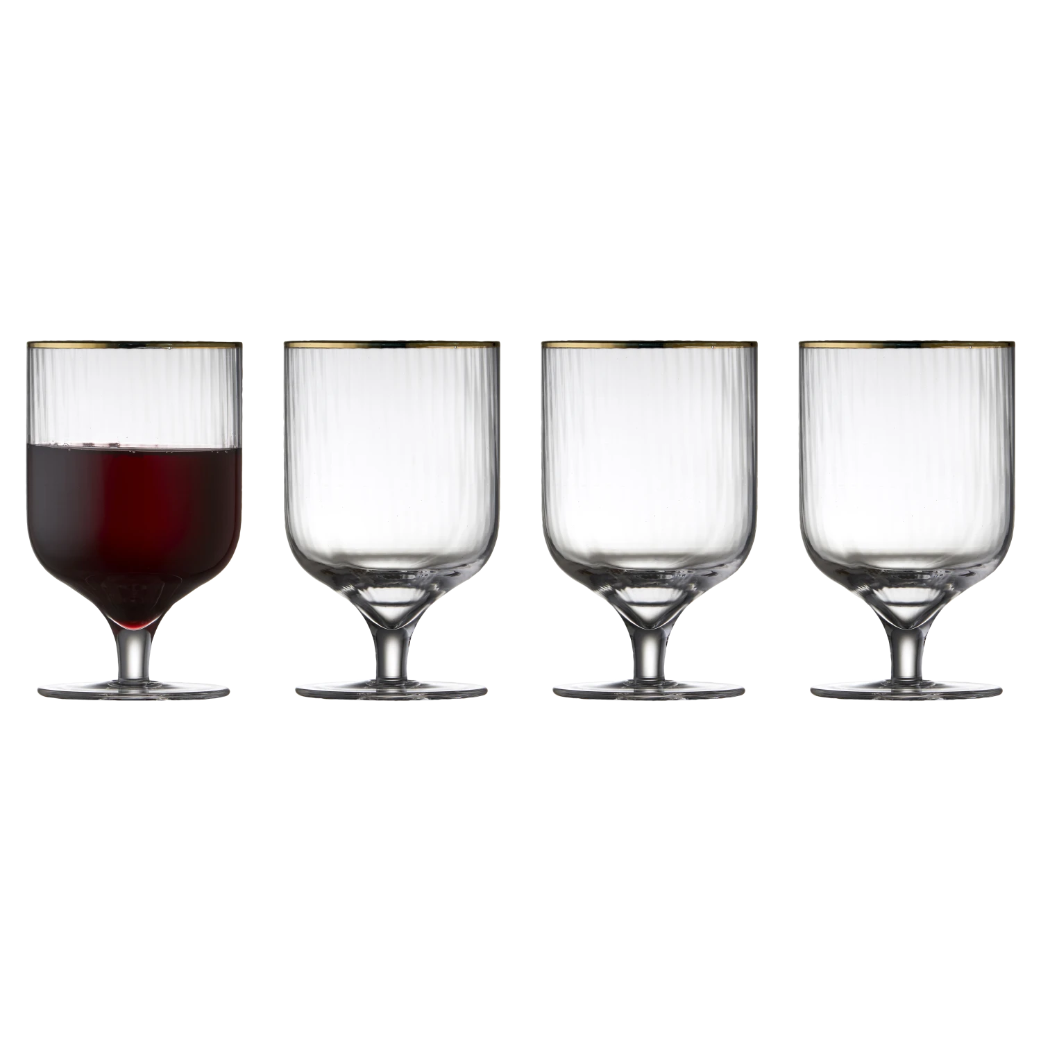 Lyngby Glas Palermo Gold Weinglas 4 Stck. 3 Lyngby Glas Palermo Gold Weinglas 4 Stck.