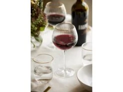 Lyngby Glas Palermo Gold Gin & Tonic Glas 4 Stck. -Heimdekoration 12061 env 4 high