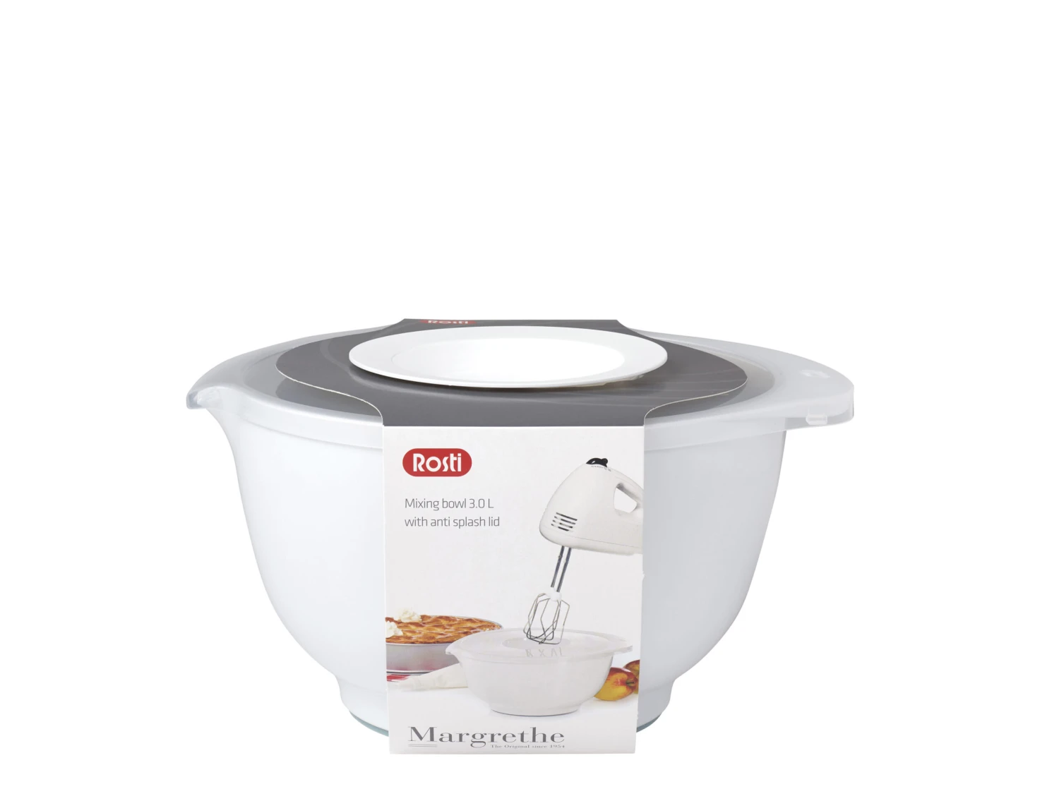 Rosti Margrethe Rührschüssel M. Splash-Deckel 4 Rosti Margrethe Rührschüssel M. Splash-Deckel – Bild 2
