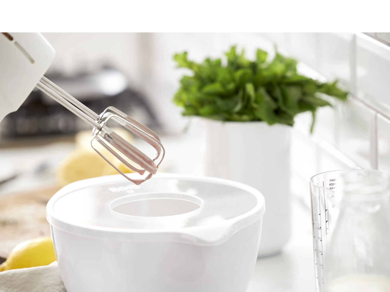 Rosti Margrethe Rührschüssel M. Splash-Deckel 7 Rosti Margrethe Rührschüssel M. Splash-Deckel – Bild 5