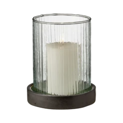 BITZ Windlicht M. LED Kerze