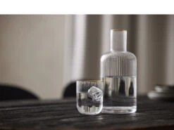 Lyngby Glas Palermo Gold Karaffe -Heimdekoration 15545 env 4 2102 high