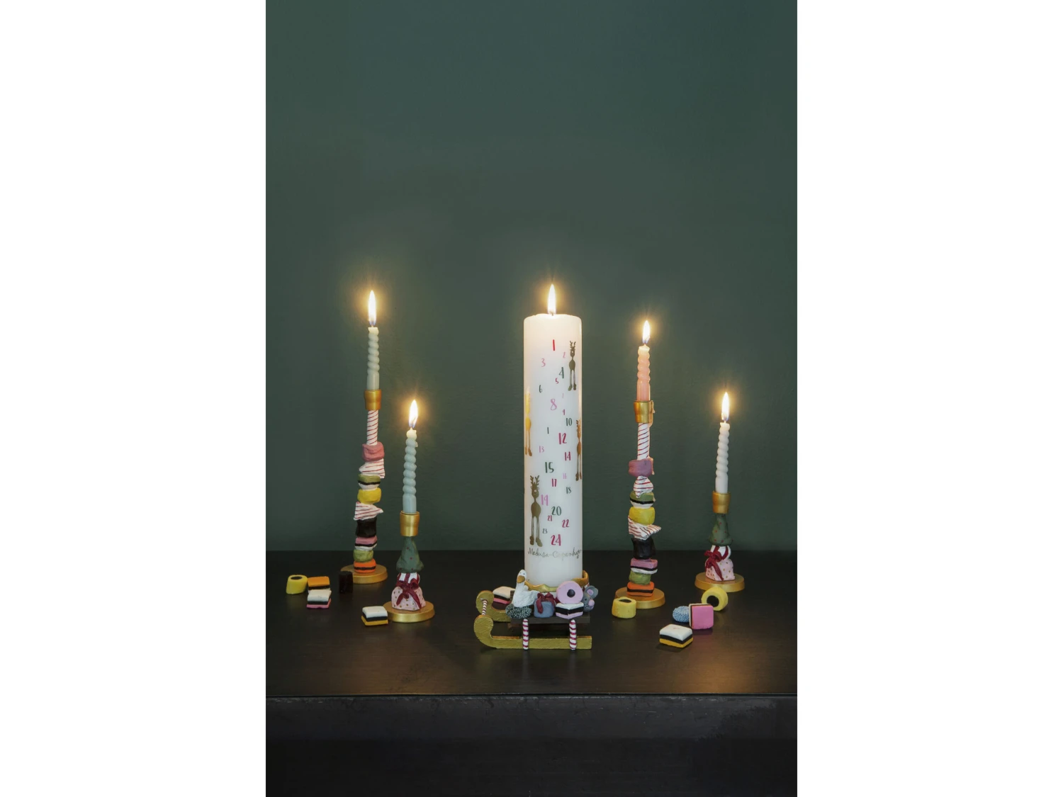 Zuckerhut Kerzenhalter F/dünne Stabkerze 7 Zuckerhut Kerzenhalter F/dünne Stabkerze – Bild 5