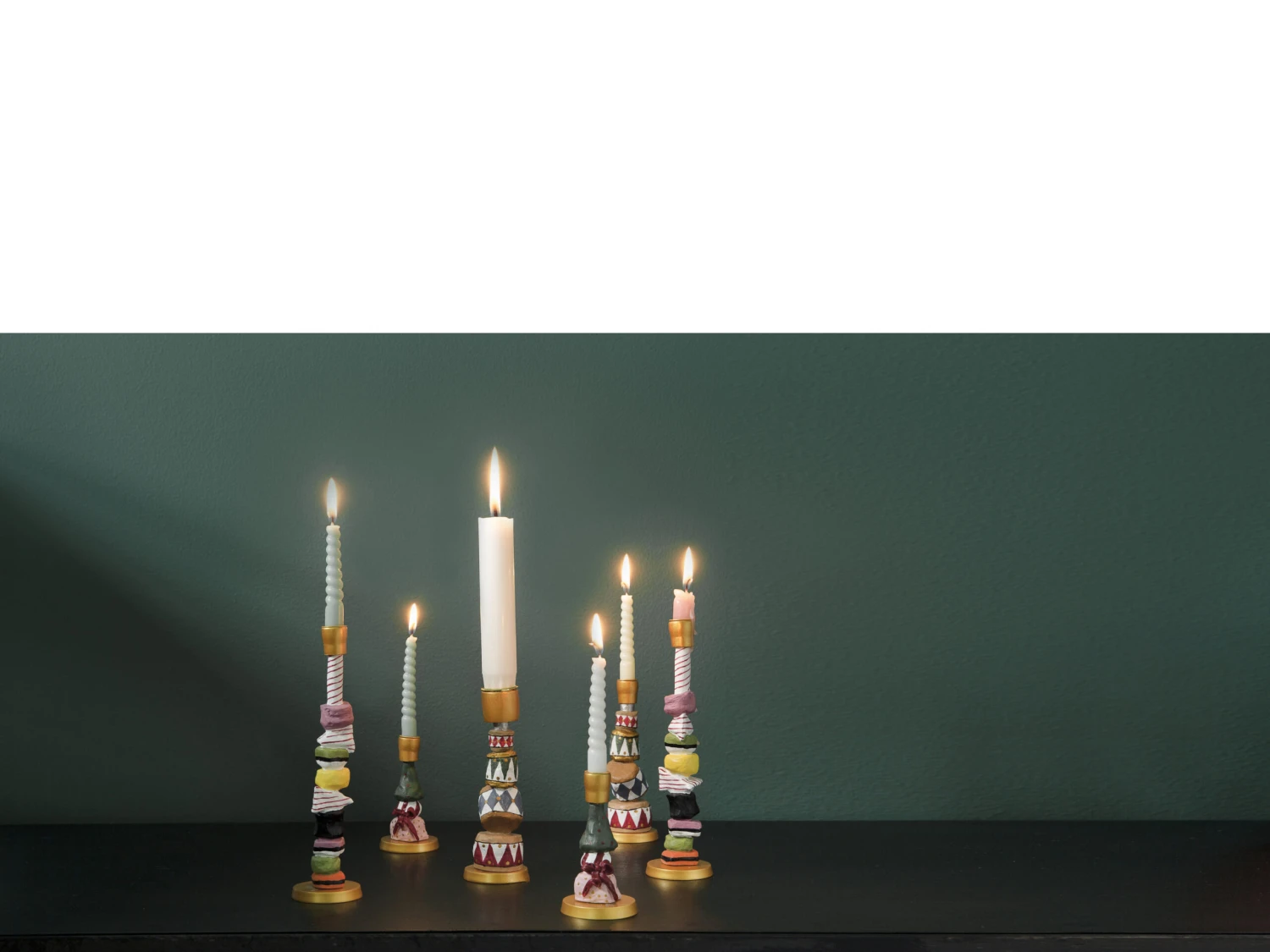 Zuckerhut Kerzenhalter F/dünne Stabkerze 8 Zuckerhut Kerzenhalter F/dünne Stabkerze – Bild 6