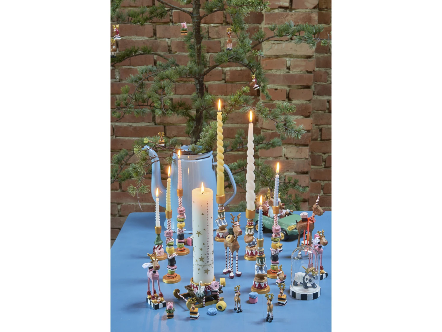 Trommelturm Kerzenhalter F/dünne Stabkerze 5 Trommelturm Kerzenhalter F/dünne Stabkerze – Bild 3