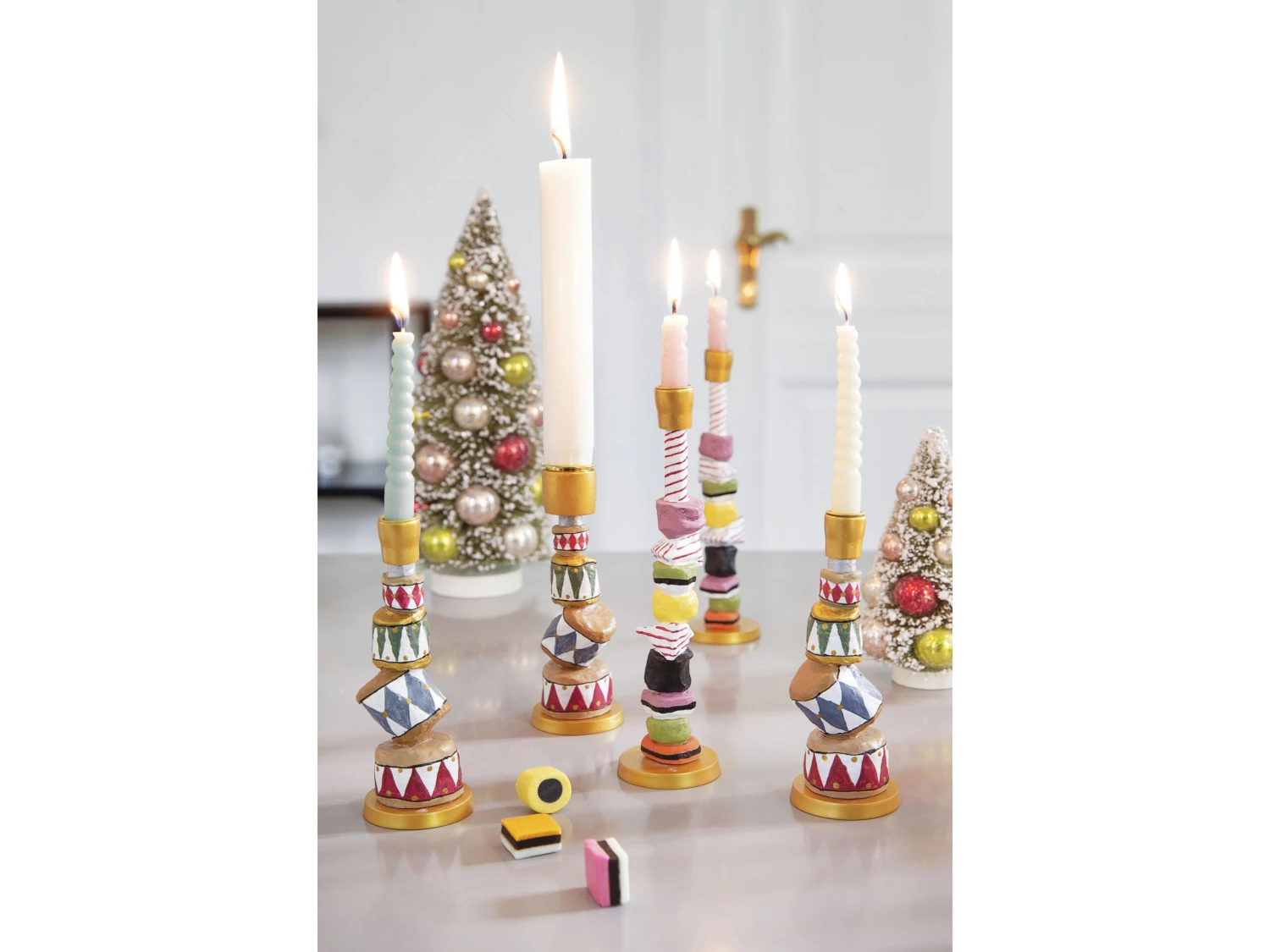 Trommelturm Kerzenhalter F/dünne Stabkerze 7 Trommelturm Kerzenhalter F/dünne Stabkerze – Bild 5