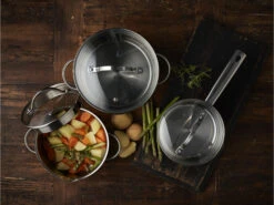 Funktion 6 Teile Topf-Set Mit Deckel -Heimdekoration 200168 env 2 high