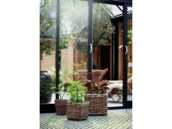 Ylm Übertopf Korbgeflecht 2 Stck. -Heimdekoration 23846 env 2 2102 high