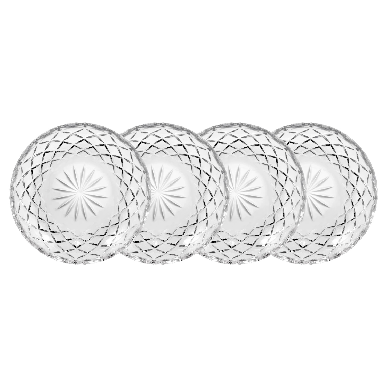 Lyngby Glas Sorrento Teller 6 Stck. 3 Lyngby Glas Sorrento Teller 6 Stck.