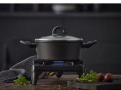 Funktion Ceramica Kochtopf Mit Glasdeckel -Heimdekoration 24400 env 1 high