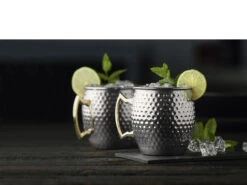 Lyngby Glas Moscow Mule-Krug 2 Stck. -Heimdekoration 24690 env 2201 high