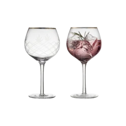 Lyngby Glas Milano Gin & Tonic Glas 2 Stck.