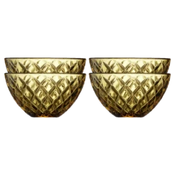 Lyngby Glas Sorrento Schale 4 Stck.