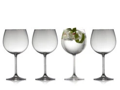 Lyngby Glas Juvel Gin & Tonic Glas 4 Stck. -Heimdekoration 916022 high