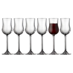 Lyngby Glas Juvel Portvin/grappa 6 Stck.