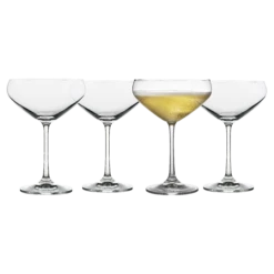 Lyngby Glas Juvel Champagner-Schale 4 Stck.