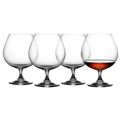Lyngby Glas Juvel Cognacglas 4 Stck.
