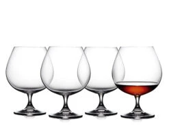 Lyngby Glas Juvel Cognacglas 4 Stck. -Heimdekoration 916207 high