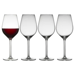 Lyngby Glas Juvel Rotweinglas 4 Stck.